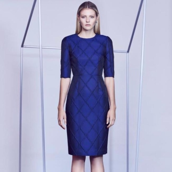 🔷 NWOT Camilla and Marc Navy Blue Cocktail Dress - Picture 1 of 8